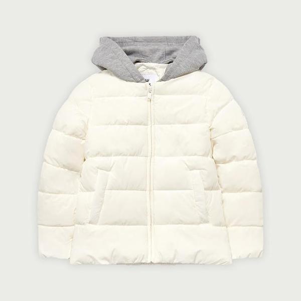 HANG TEN TEENS ツバキ01 女児 フード取り外し可能ジャンパー_ホワイト 14540-110-803-69-003 (S42507679)