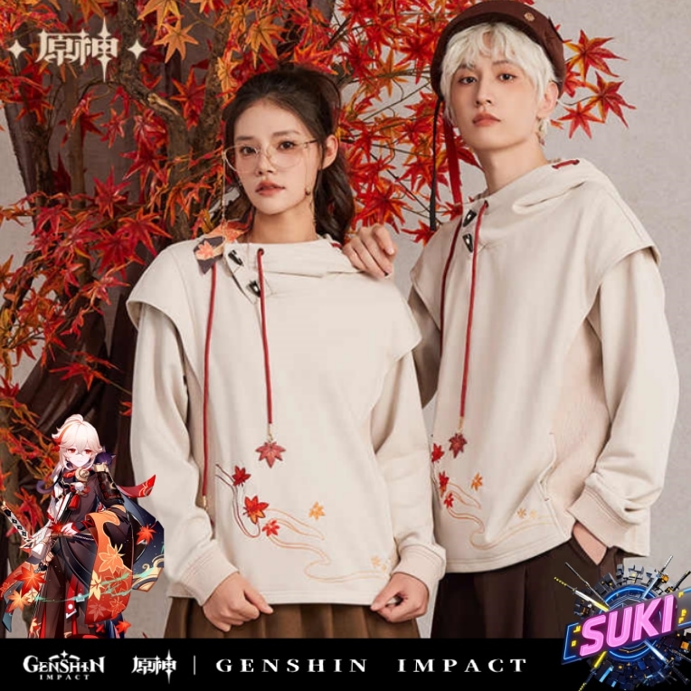【プロ品質を極める!】原神 グッズ / 楓原万葉 インプレッションシリーズ / スウエット / Genshin Impact Kaedehara Kazuha 枫原万叶 げんしん コスプレ
