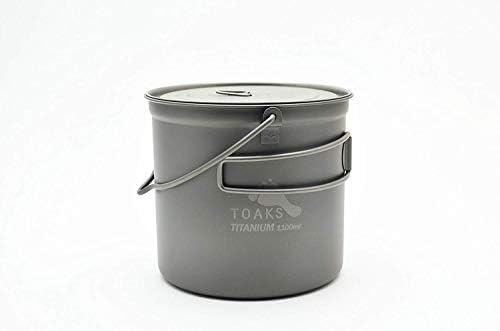 トークス(Toaks) ポット ベイルハンドル付 1100ml POT-1100-BH