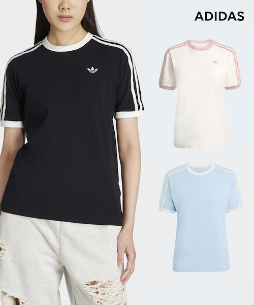 Qoo10 adidas バックカットアウト Tシャツ Tシャツ・