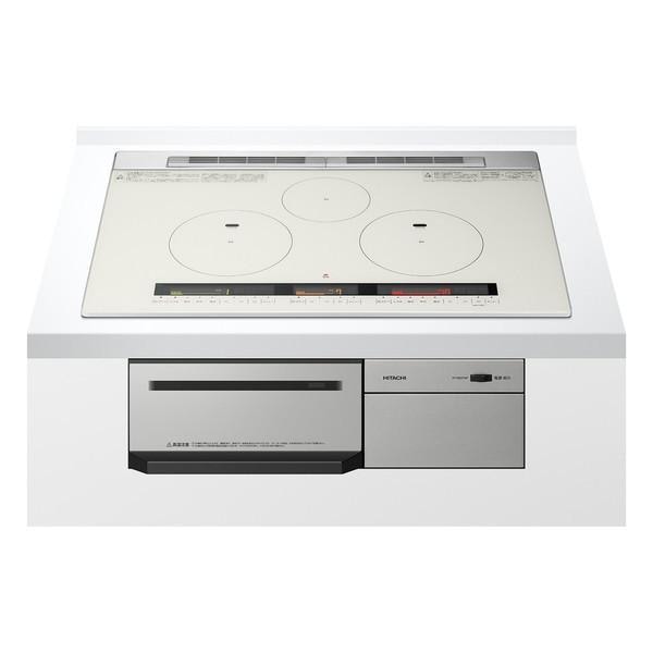 HITACHI 日立 HT-M8STWF S シルバー ビルトインIHクッキングヒーター 火加減マイスター 幅75cm 55,139円