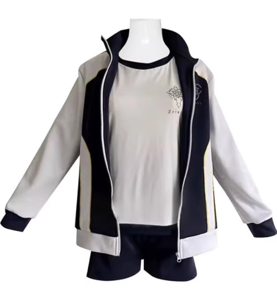 伊落マリー コスプレ衣装 男女共用 撮影用 ユニフォーム 舞台演出服 クリスマス仮装