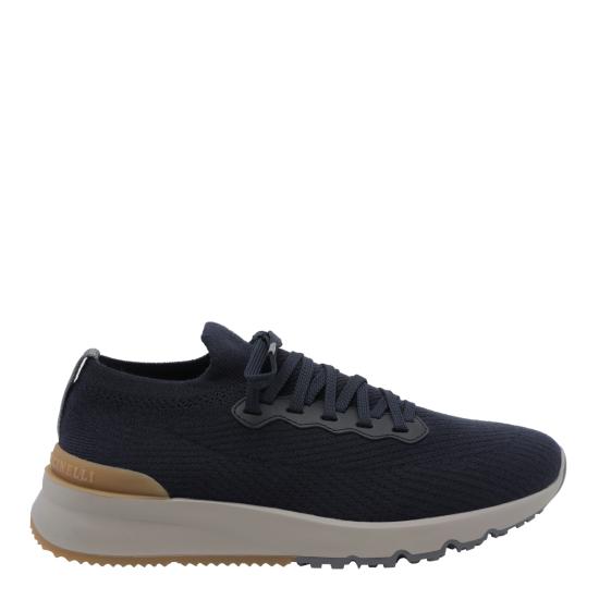 BRUNELLO CUCINELLI Men Sneakers MZUWLBO253 CEG72 Blue