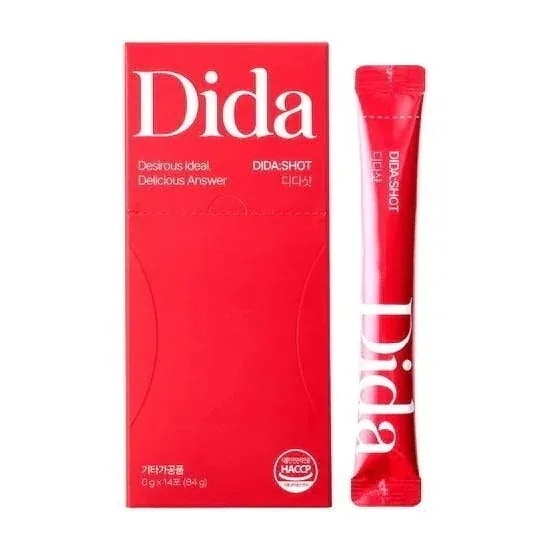 [25SS/New]ディダ ショット14包(2週間分) #SNS Hit item #ダイエット新成分 アルファサイクロデキストリン 35,000mg #脂肪密着管理 #話題のピンクジュース #ザクロ