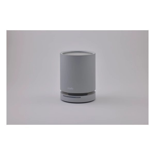 除菌空気清浄機 LEAF リーフ 130 ～17畳 直径約240Ｘ高さ約315mm クールグレー