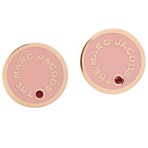 ディズニープリンセスのベビーグッズも大集合 ピアス 6 M0017169 JACOBS MARC レディース ローズゴールド ピンク メダリオン ピアス