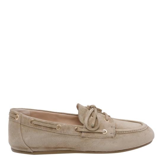 STUART WEITZMAN Women Laced up Shoes SK691 TINSLEY MOCCASIN SPDVC5 Green