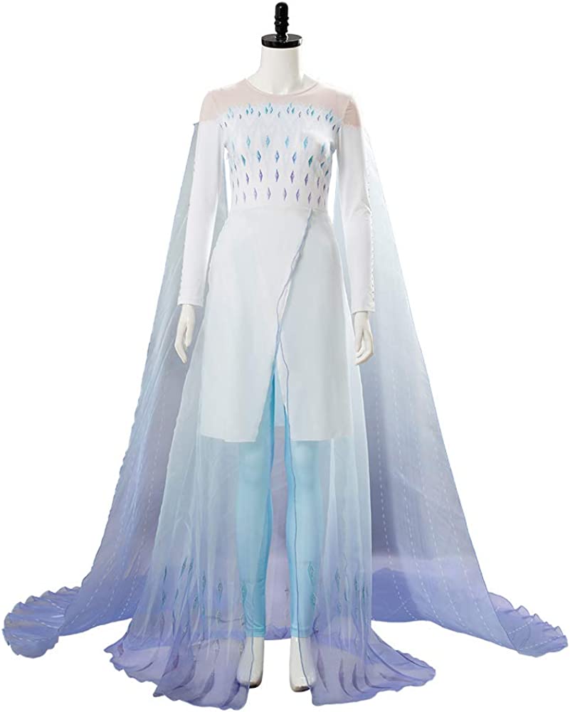 アナと雪の女王 エルサ えるさ アナ あな コスプレ 衣装 戴冠式 Elsa 姫様 ドレス 演出服 ワンピース レディース 大人サイズ エレガント 文化祭 学園祭 ハロウェイン 遊園地 お祭り