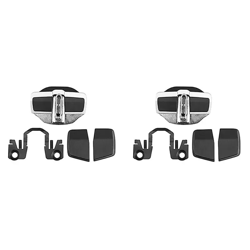 クラッシー2セット TRDドア安定ラッチプロテクター ランドクルーザー LC200 LC300 カムリ コロナ ヤリス ドアロックバックルカバー 輸入品