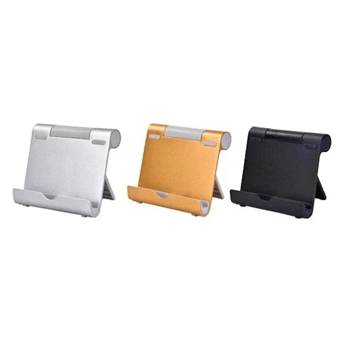 80セット タブレットスタンド ia アルミ折りたたみ 携帯便利デスクトップ用！ 放熱機能角度調整