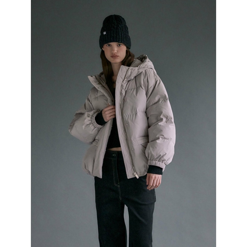 LOEUVRE フーディーダックダウンジャンパー SD3WM494 91