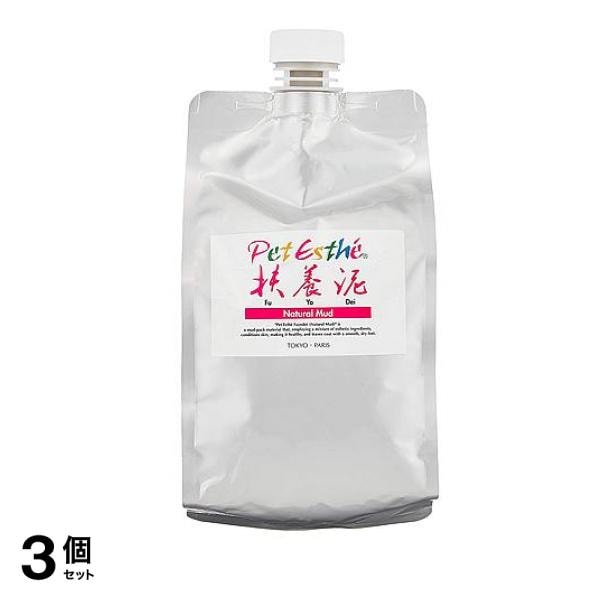 日本動物薬品 ペットエステ 扶養泥 アルミパック 1000g 3個セット