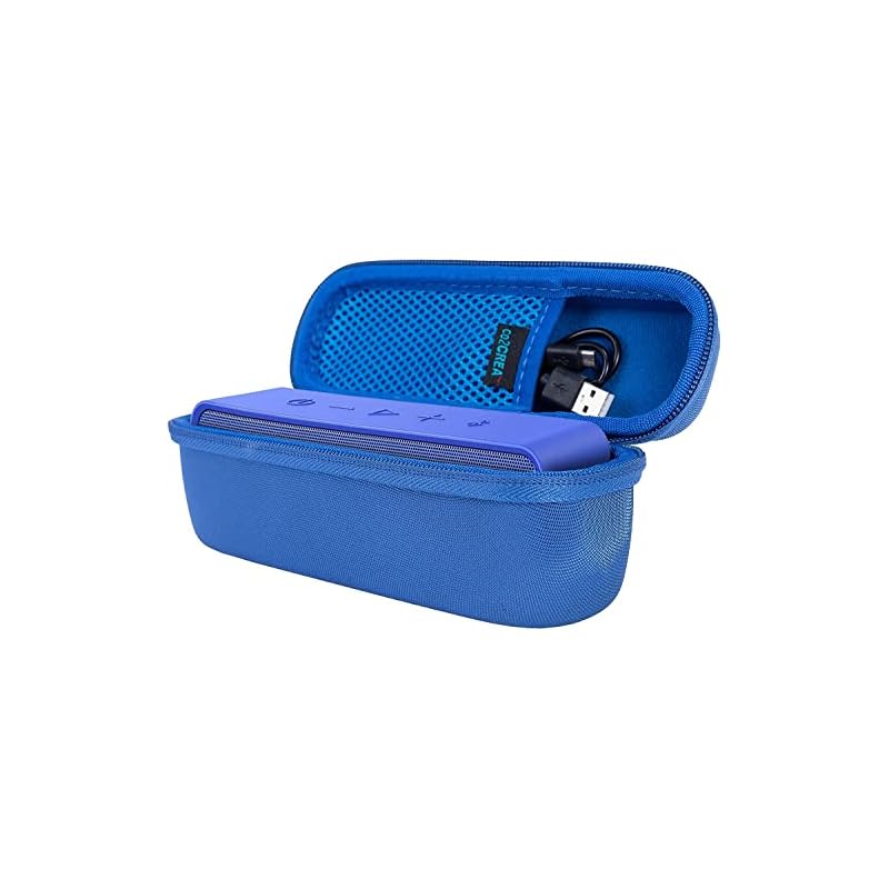 co2CREA製 Anker Soundcore/Soundcore 2 スピーカー用ハードケース (ブルー)