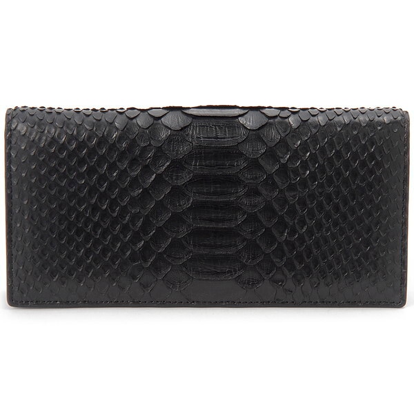 ロダニア ダイヤモンドパイソン 長財布 RDOP6636BK ブラック