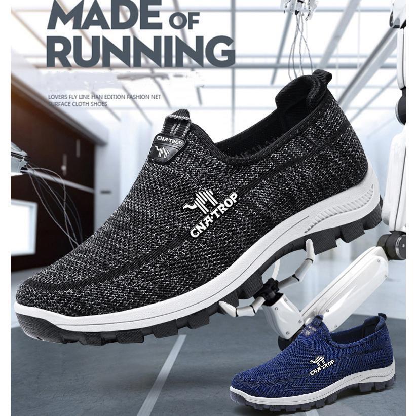 【即納】スリッポン スニーカー メンズ シューズ 厚底 夏 歩きやすい ナースシューズ 通気性 蒸れない 春 秋 フラットシューズ 滑り止め ランニング 5,250円