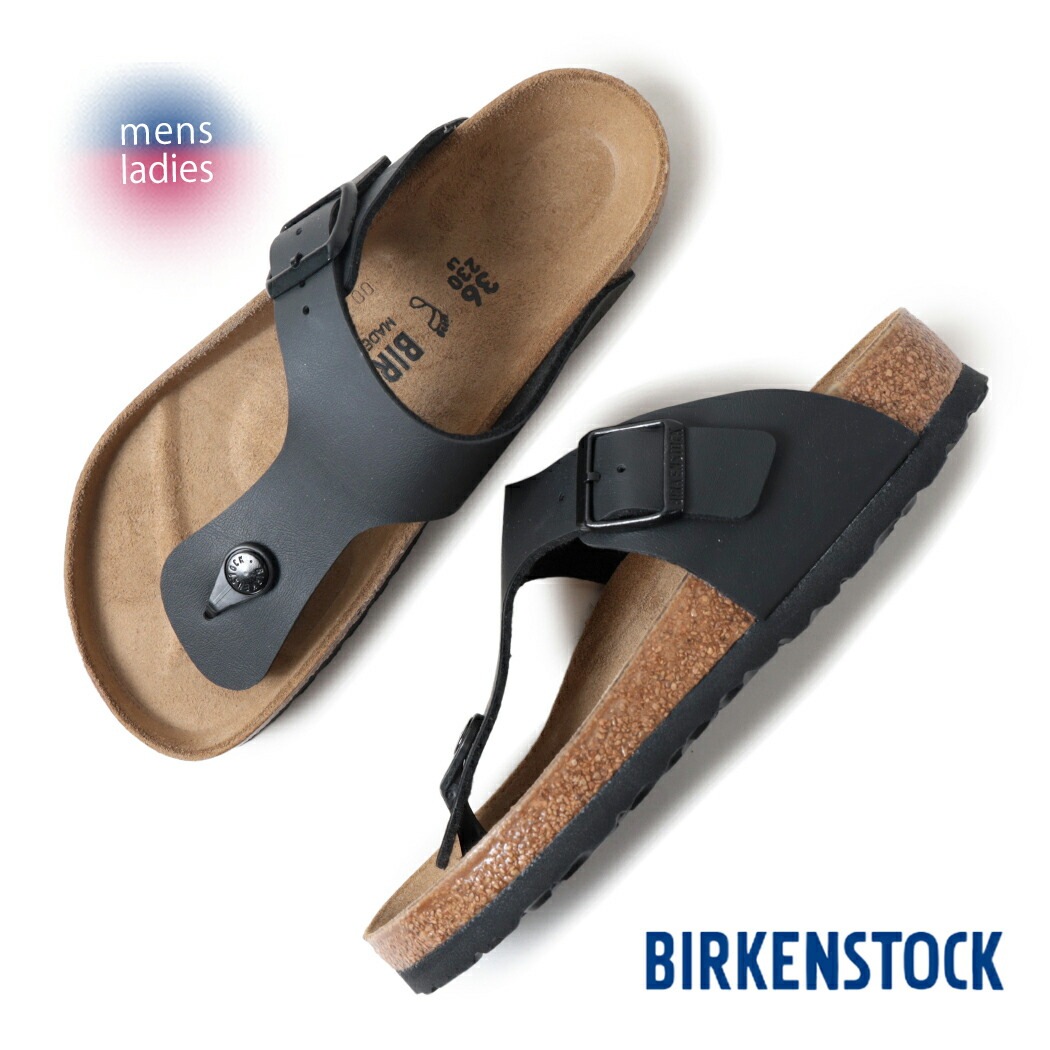 BIRKEN STOCK ビルケンシュトック ラムゼス サンダル REMSES BLACK ( トング ブラック 黒 メンズ レディース 44791 )