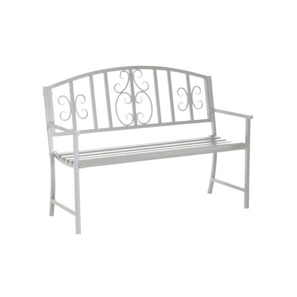 住まいスタイル IB-120WHT アイアンベンチレヴェリ アイボリーホワイト メーカー直送