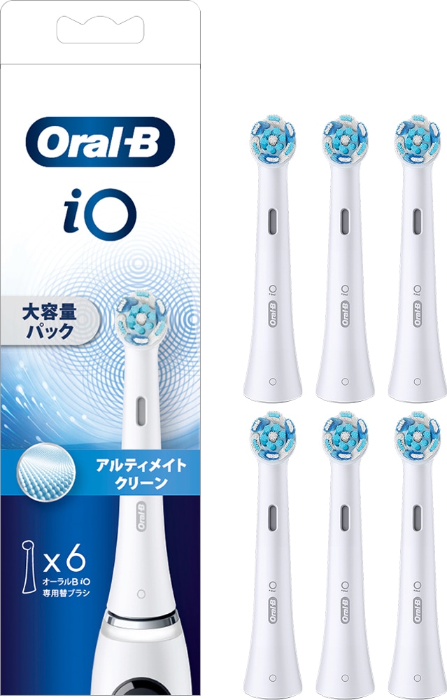 ブラウン IORBCW-6EL アルティメイトクリーンブラシ（ホワイト）【6本入】 IORBCW6EL 7,280円