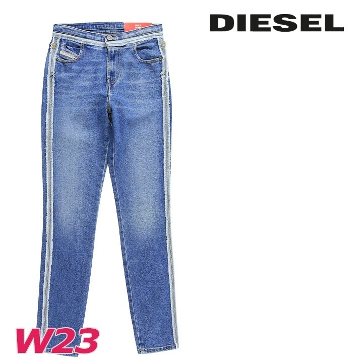 ジーンズ デニム パンツ レディース D-TAIL-SP ウォッシュ加工 インサイドアウト die-l-p-f8-673