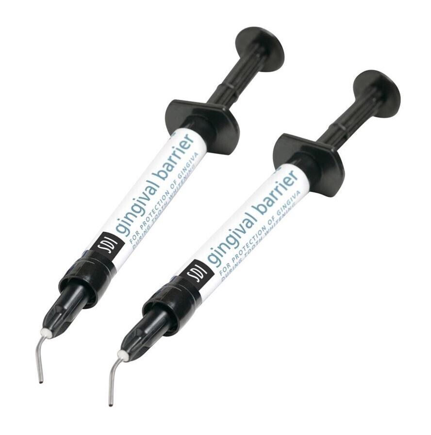 SDI Gingival 1.2 ml Syringe Dental 2pk 歯茎を守る保護剤 歯肉バリア 歯のホワイトニング補強材 1.2 ml