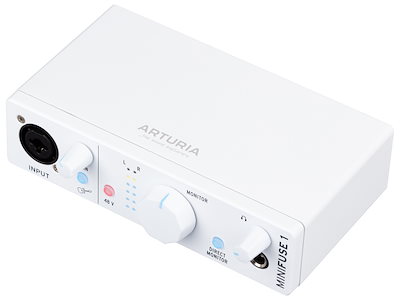 他サイト： アートリア USBオーディオインターフェイス（ホワイト） MINIFUSE1WHITEの商品画像