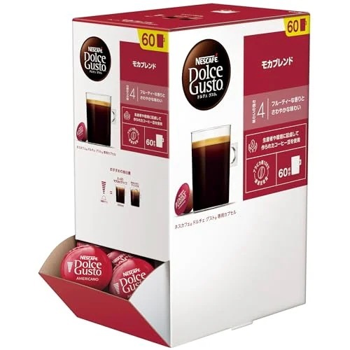 ネスカフェ ドルチェ グスト 専用カプセル モカブレンド 60P 箱 レギュラーコーヒー ブラックコーヒー ポッド