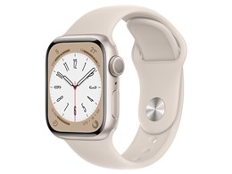 Apple Watch Series 8 GPSモデル 41mm MNP63J/A [スターライトスポーツバンド]