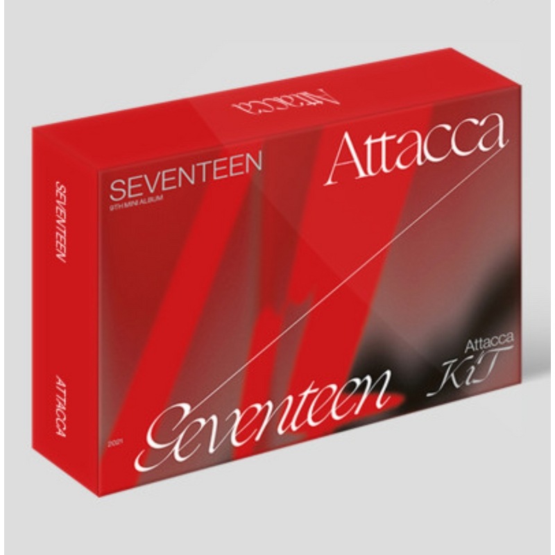[未開封新品] Seventeenアタカ Attacca miniバージョン kit Seventeen mini 9th mini9集