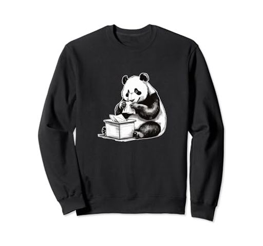 花粉症 パンダ 鼻炎 鼻水 日本 水墨画 おもしろ 和風 動物 トレーナー 5,515円