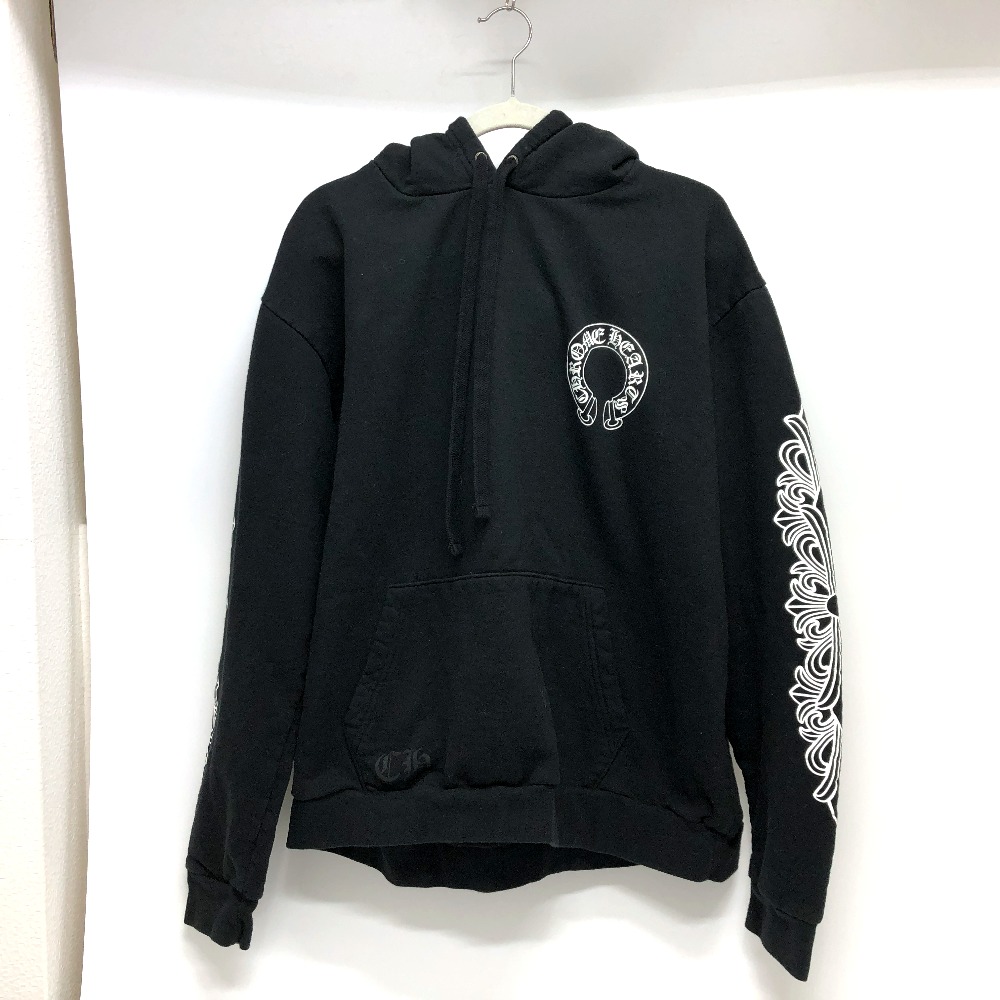 パーカー Horseshoe Pullover Hoodie ホースシュー プルオーバー アパレル コットン ブラック
