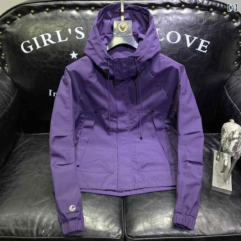 メンズ ファッション ワークジャケット 春秋 スリム トレンド フード ジャケット カジュアル 快適 トップス