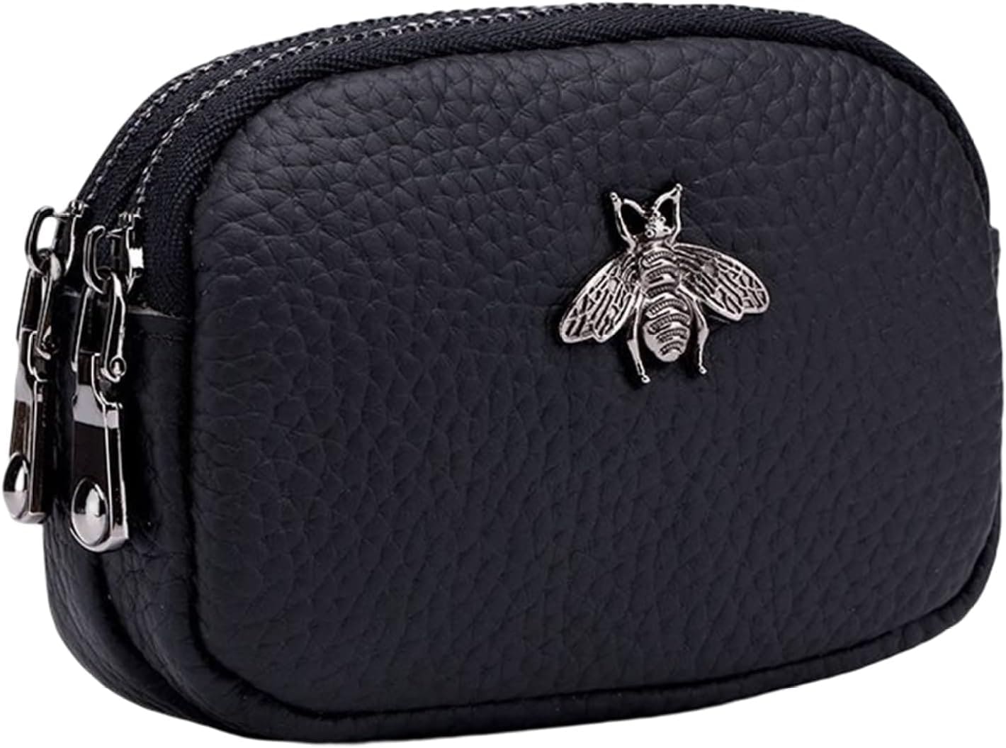 【20%OFFクーポン】牛革 財布 レディース ミニ財布 シンプル おしゃれ ファスナー 花柄 コインケース 大容量 小銭入れ カード入れ マチ付き 多機能 スキミング防止 ウォレット コンパクト 軽