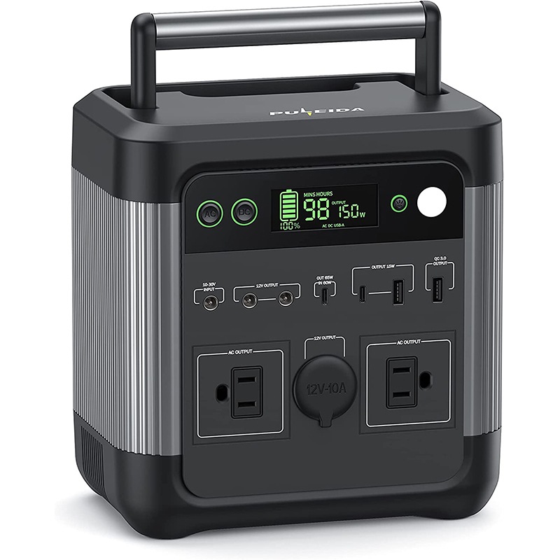 ポータブル電源 大容量 ポータブルバッテリー バックアップ電源140000mAh/518Wh 3.5時間で満充電 アウトドア 家庭用蓄電池 非常用電源 純正弦波AC(600W 瞬間最大950W) PS