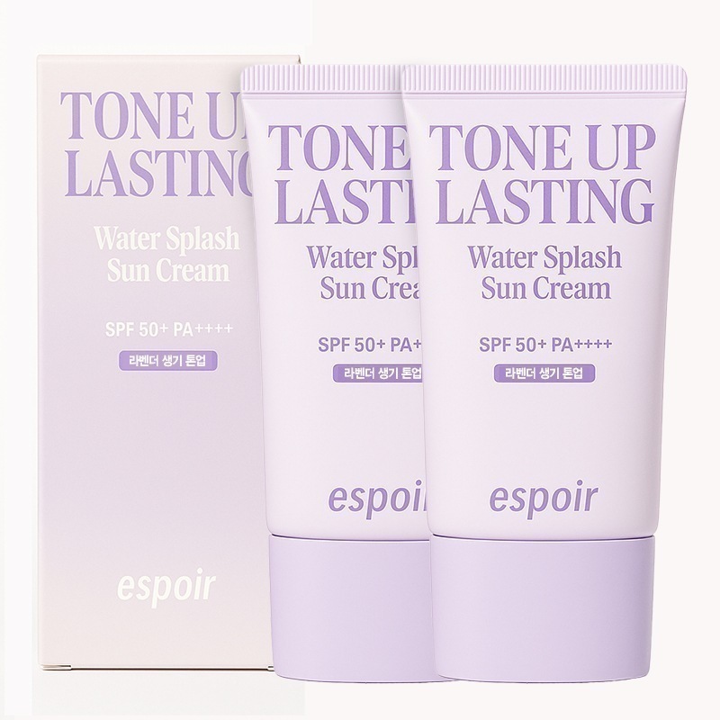 Water Splash Sun Cream Tone Up Lasting 50ml 1+1