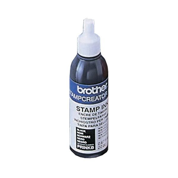 （まとめ）ブラザー BROTHER スタンプ用補充インク 黒 20cc PRINKB 1本 [x5]