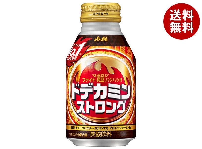 アサヒ飲料 ドデカミン ストロング 300mlボトル缶＊24本入＊(2ケース)