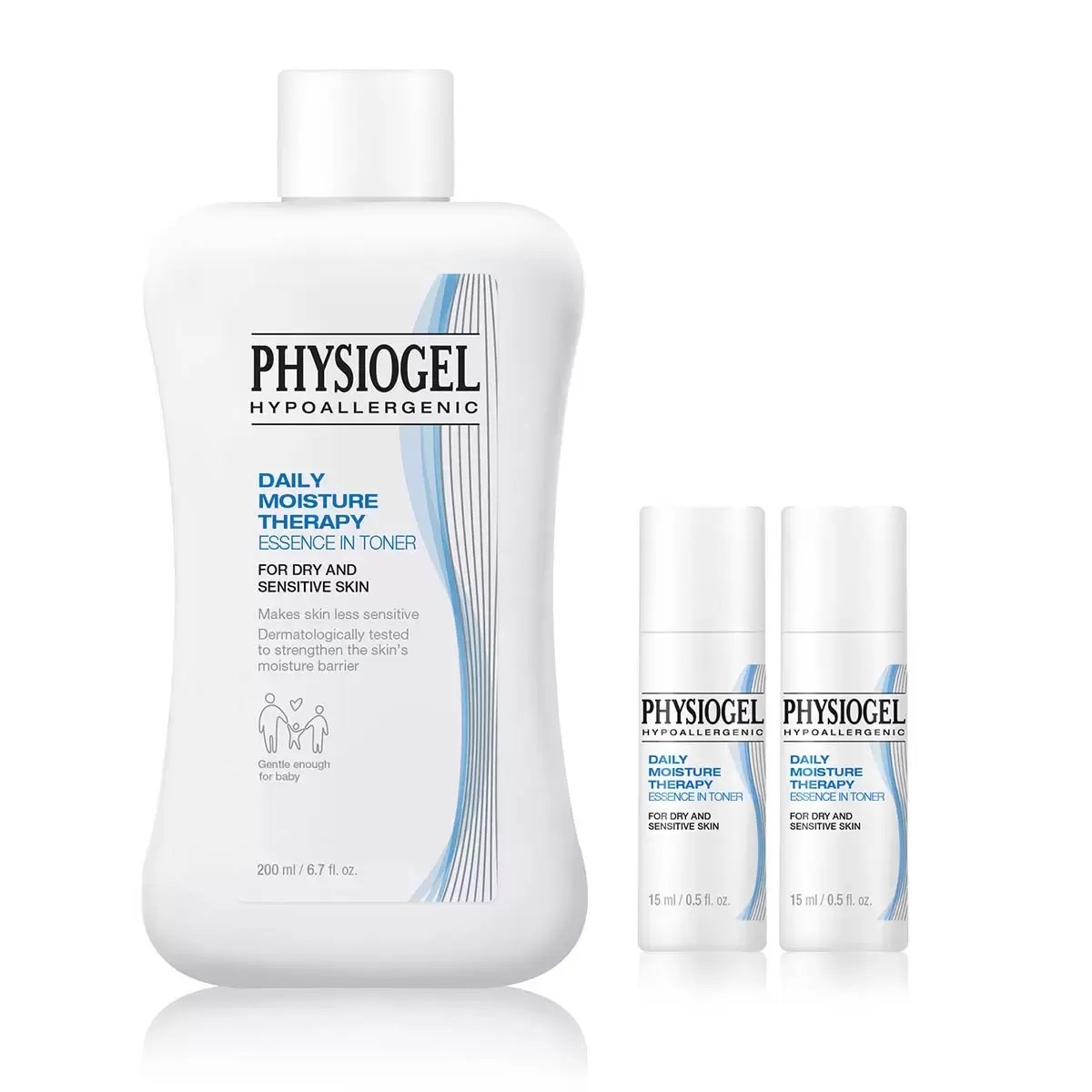 フェイシャルトナー200ml + 15ml x 2個