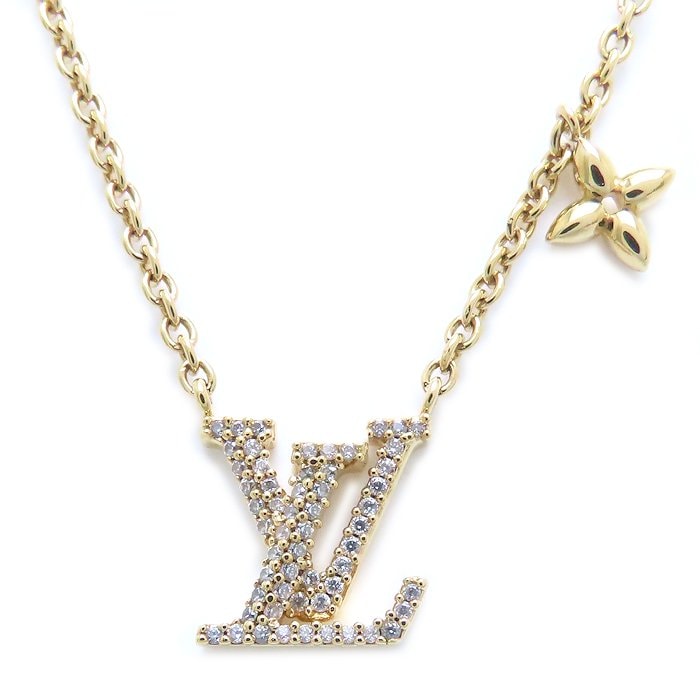 ネックレス LV アイコニック ラインストーン M00596/294103【中古】