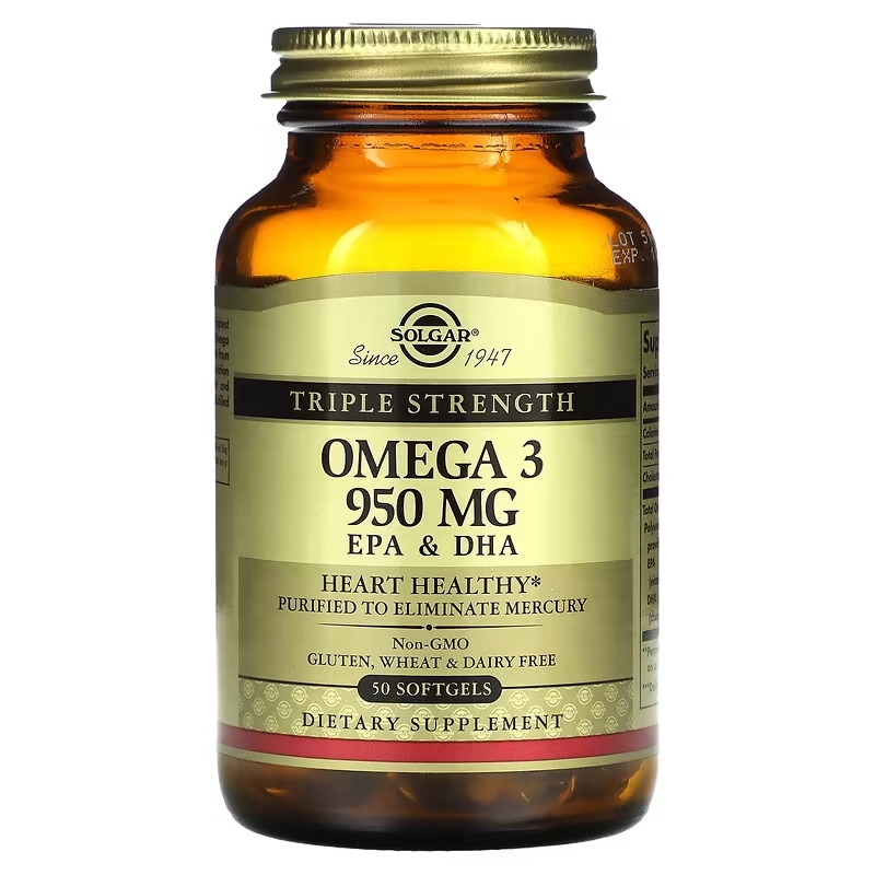 オメガ3 EPA＆DHA トリプルストレングス 950mg ソフトゲル 50錠