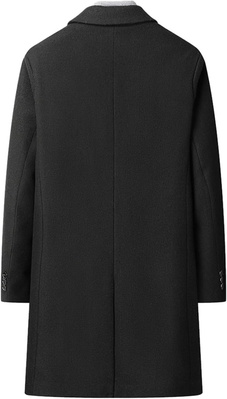 コート メンズ チェスターコート 混紡 シンプル テーラード 防風 防寒着 ロング丈 厚手 アウター 紳士服 メルトン 春秋冬 ビジネス スリムコート 大きいサイズ ひざ丈 デイリー デート