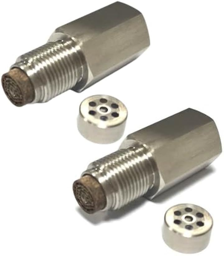 O2センサー ユニバーサル アダプター エラーキャンセラー M18x1.5 ステンレス (0度， 2)