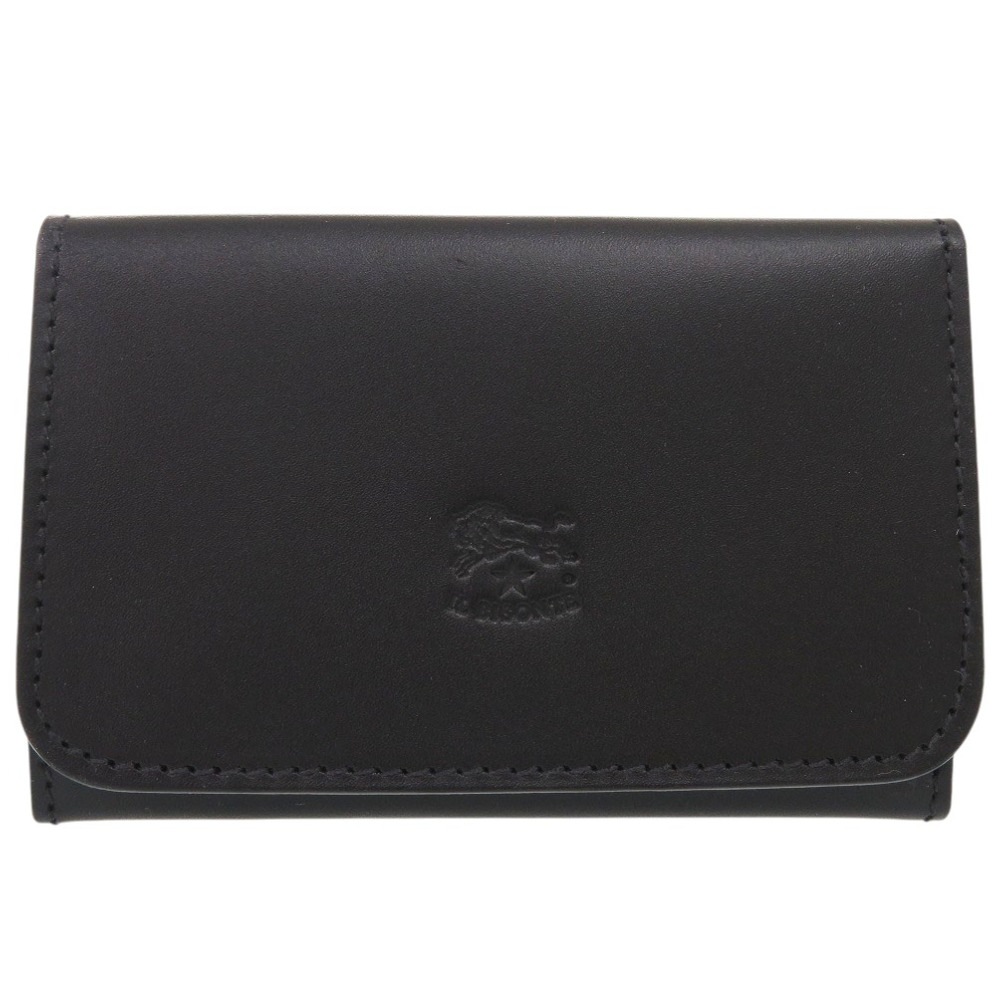 新品同様 バケッタスムース 二つ折り パスケース カードケース レザー/レザー ブラック 1541【中古】 ユニセックス 8,712円