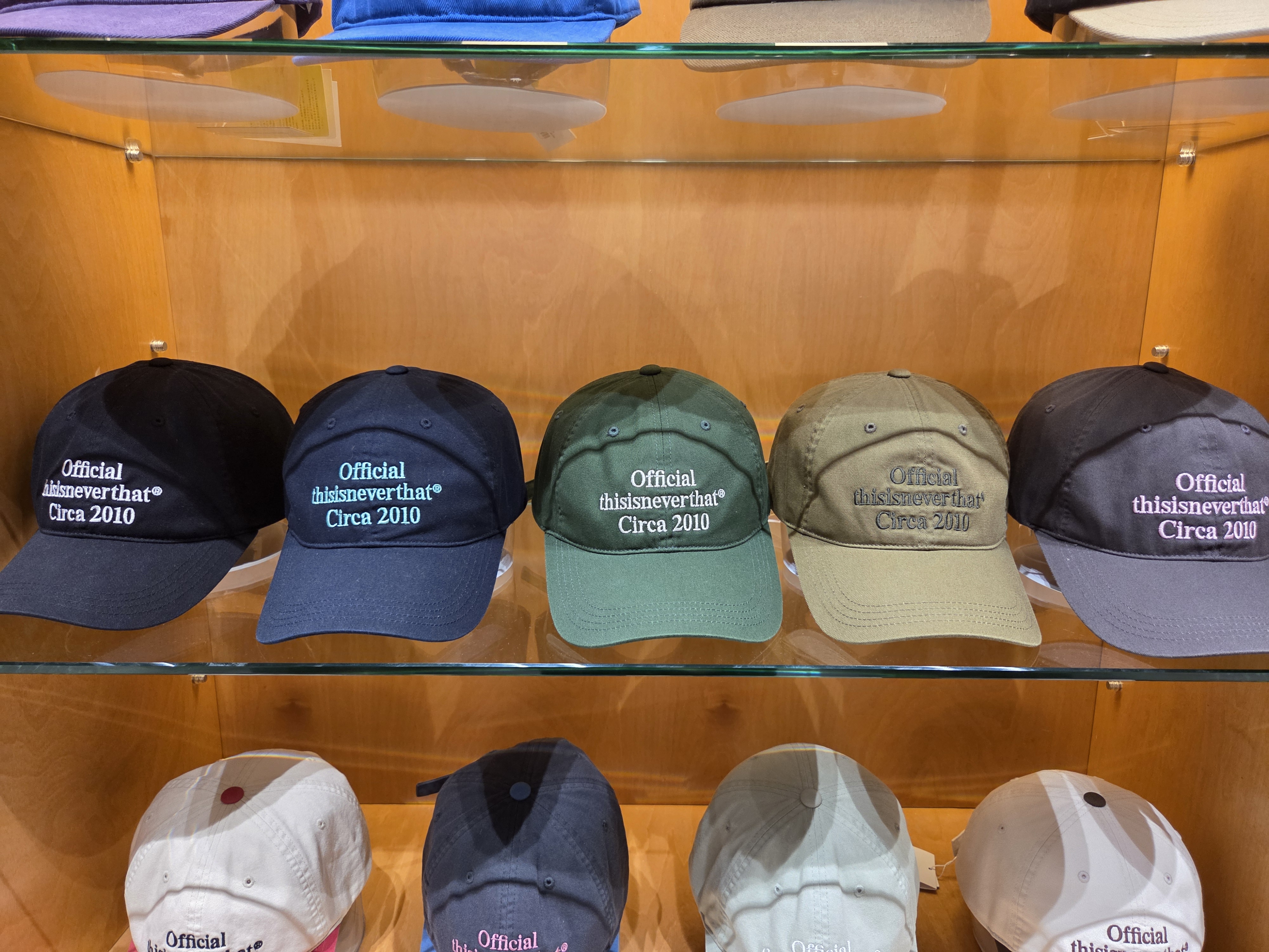 【THISISNEVERTHAT】 25FW TIMES CAP : 5COLORS 4,836円