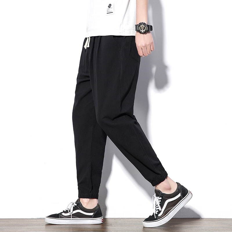 メンズパンツ 韓国ファッション パンツ 高品質ズボン ワイトパンツ メンズ ロングパンツ 夏 激安通販ショッピング