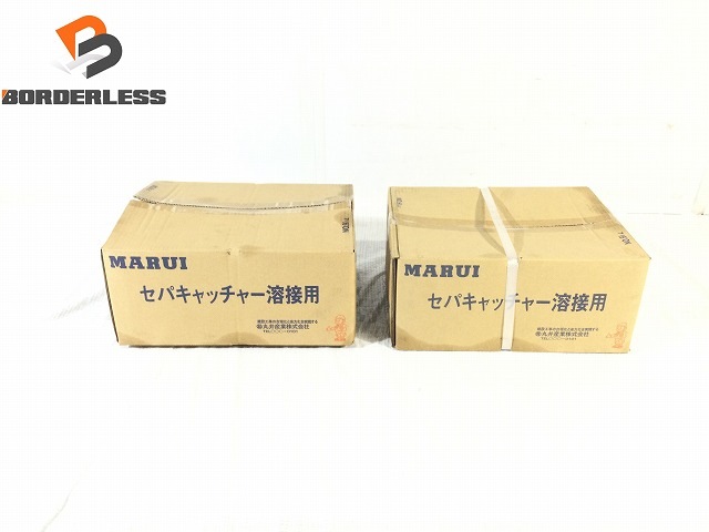 未使用保管品 2箱MARUI 丸井産業 セパキャッチャー溶接用 R1932 100個入り 50個×2箱 適用鉄筋 D13～D25 ボルト締め 施工 溶接 100162 10,360円