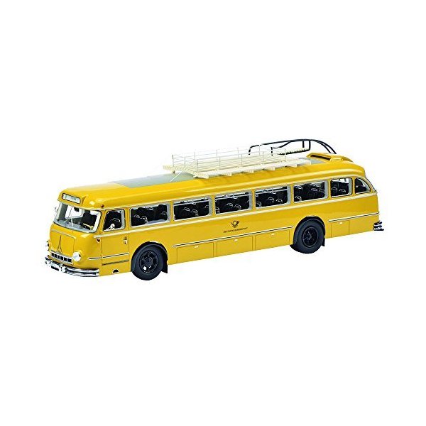 Schuco 450893500 1:43 Scale Magirus Deutz O6500 Deutsche Bundespost Model Bus 並行輸入品