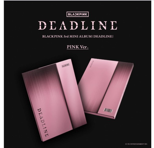 【未開封新品】 [2点セット] ブラックピンク ミニ3集 デッドライン ピンクバージョン DEADLINE