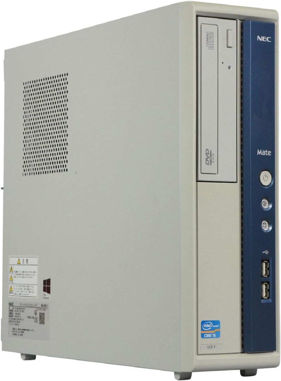 パソコン Windows10 デスクトップ MK32MB-F Core i5 3470 3.2～最大3.6GHz MEM:8GB HDD:250GB DVD-ROM Win10Pro64Bit