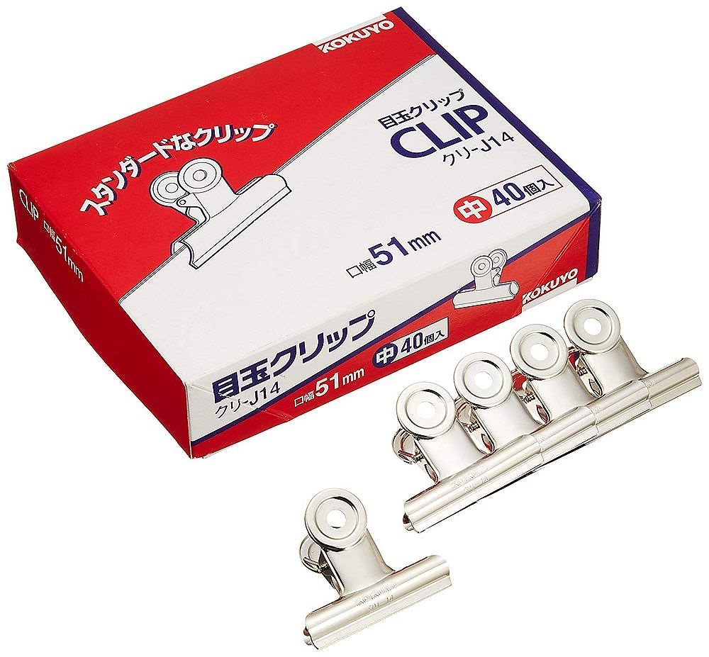 （まとめ買い）目玉クリップ 中 40個 クリ-J14 [x3]