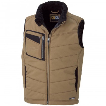 桑和 5106 防寒ベスト Mサイズ ブラウン(81) G.GROUND
